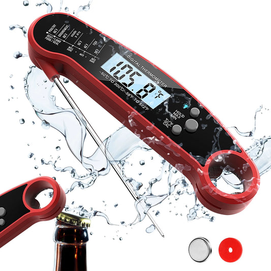 Digital Meat Thermometer Instant Read Food Thermometers for BBQ Grilling Cooking